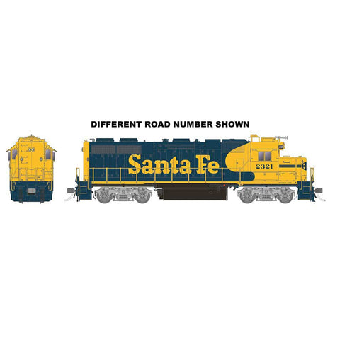 HO EMD GP38 DCC/SOUND AT&SF #2337