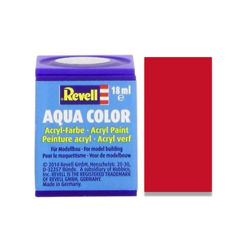 REVELL 18ml Bottle Acrylic Fiery Red Silk