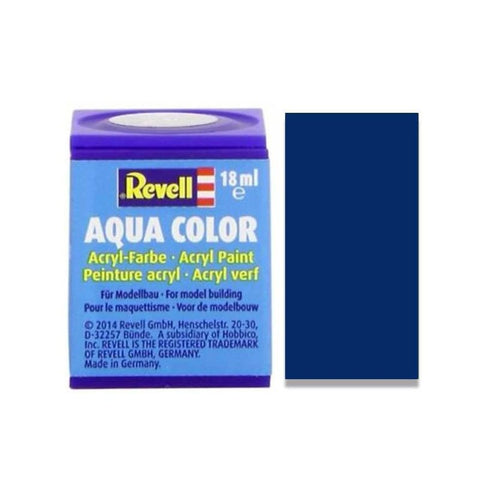 REVELL 18ml Bottle Acrylic Dark Blue Silk