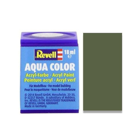 REVELL 18ml Bottle Acrylic Olive Green Silk