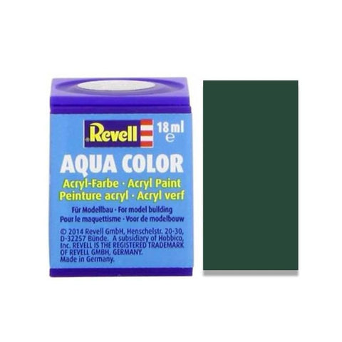 REVELL 18ml Bottle Acrylic RAF Dark Green Mat