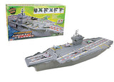 WOW TOYZ Aircraft Carrier Playset - 18 Inch