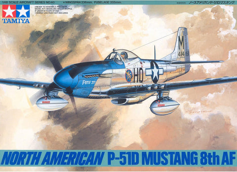 TAMIYA  1/48 P51D Mustang Fighter