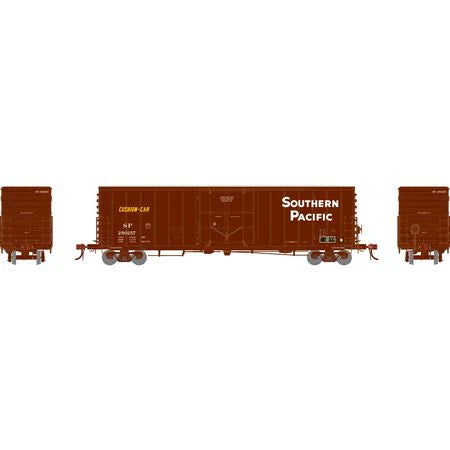 ATHEARN HO 50' PC&F Smooth Side Box Car with 10'6" Door, Southern Pacific (Cushion Car) #290257