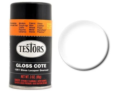 TESTORS 3oz. Spray Glosscote