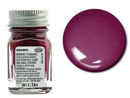 TESTORS 1/4oz. Bottle Finishing Enamel Purple Metal Flake