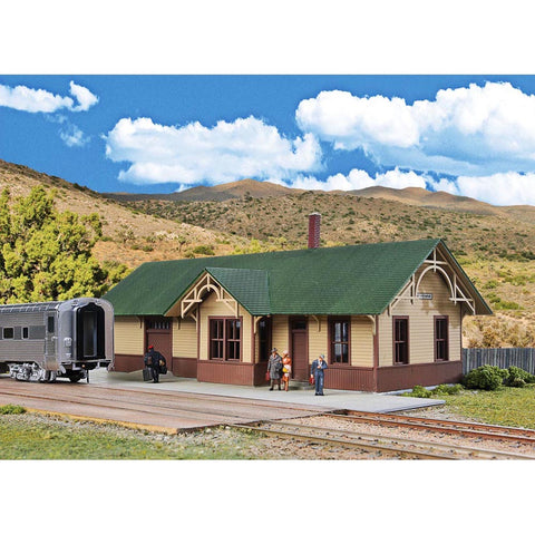 HO UNION PACIFIC STYLE DEPOT KIT