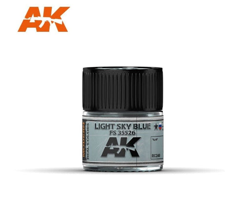 AKI Real Colors: Light Sky Blue FS35526 Acrylic Lacquer Paint 10ml Bottle