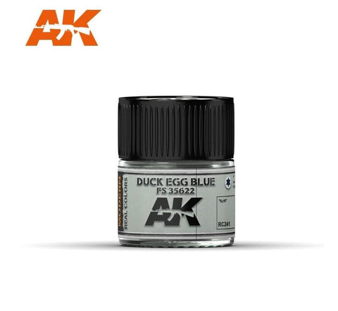 AKI Real Colors: Duck Egg Blue FS35622 Acrylic Lacquer Paint 10ml Bottle