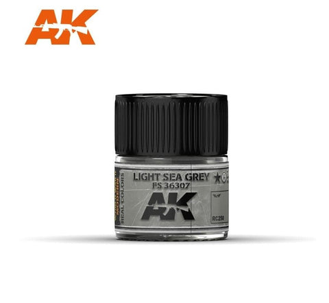 AKI Real Colors: Light Sea Grey FS36307 Acrylic Lacquer Paint 10ml Bottle