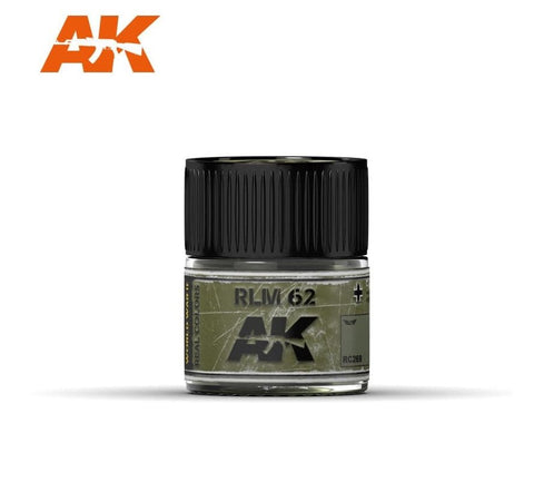 AKI Real Colors: RLM62 Green Acrylic Lacquer Paint 10ml Bottle