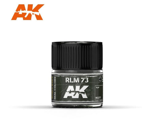 AKI Real Colors: RLM73 Green Acrylic Lacquer Paint 10ml Bottle