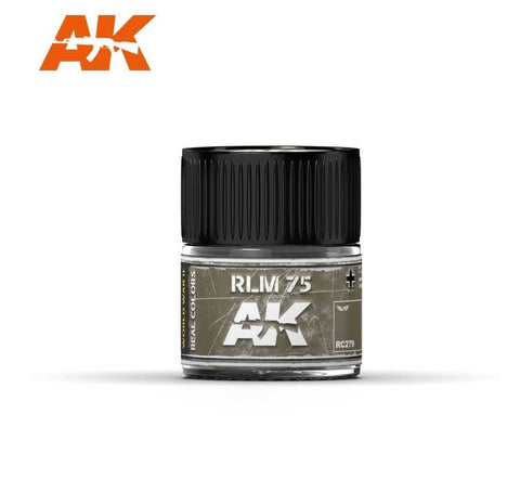 AKI Real Colors: RLM75 Grey Violet Acrylic Lacquer Paint 10ml Bottle