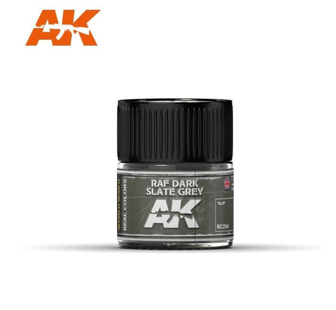 AKI Real Colors: RAF Dark Slate Grey Acrylic Lacquer Paint 10ml Bottle