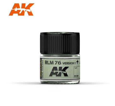 AKI Real Colors: RLM76 Version 1 Blue Acrylic Lacquer Paint 10ml Bottle