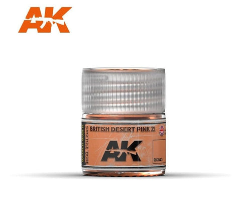 AKI Real Colors: British Desert Pink Z1 Acrylic Lacquer Paint 10ml Bottle