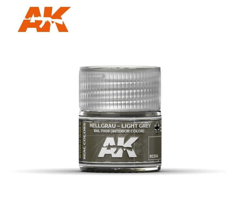 AKI Real Colors: Light Grey RAL7009 (Interior) Acrylic Lacquer Paint 10ml Bottle