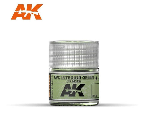 AKI Real Colors: RLM74 Green Acrylic Lacquer Paint 10ml Bottle