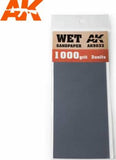 AKI Wet Sandpaper Sheets 1000 Grit