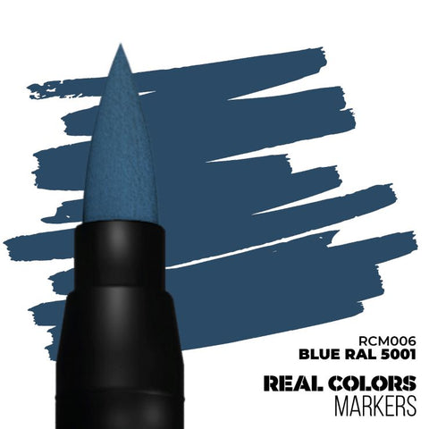 AKI Real Colors Acrylic Paint Marker Blue RAL5001