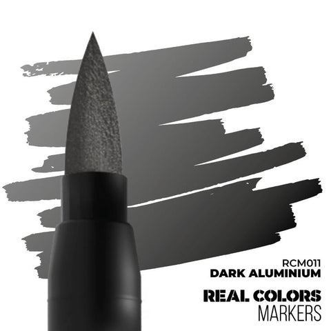 AKI Real Colors Acrylic Paint Marker Dark Aluminum