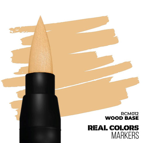 AKI Real Colors Acrylic Paint Marker Wood Base