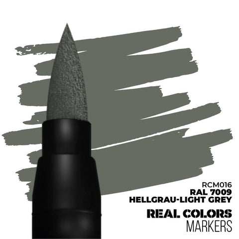 AKI Real Colors Acrylic Paint Marker Light Grey RAL7009