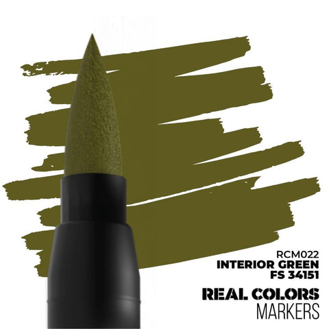 AKI Real Colors Acrylic Paint Marker Interior Green FS34151