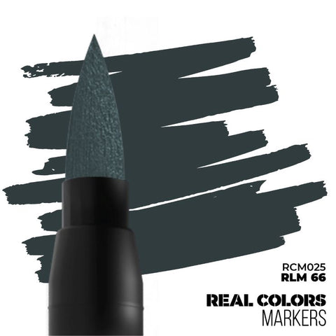 AKI Real Colors Acrylic Paint Marker Dark Grey RLM66