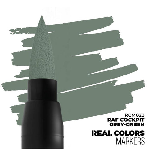 AKI Real Colors Acrylic Paint Marker RAF Cockpit Grey-Green