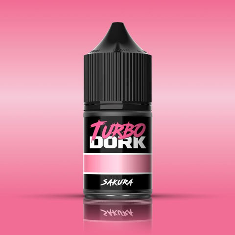 TURBO DORK Sakura Metallic Acrylic Paint 22ml Bottle