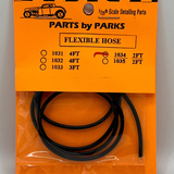 PARTS BY PARK 	1/24-1/25 2 ft. Hollow/Flexible 2-1/2" Rubber Hose