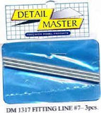 DETAIL MASTER 1/24-1/25 Fitting Line #3 .035" (3pc)