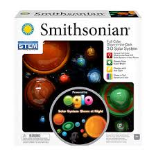 NSI Smithsonian Glow-in-the-Dark 3D Solar System