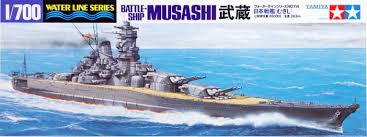 TAMIYA 1/700 IJN Musashi Battleship Waterline