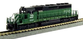 KATO N EMD SD40-2 Early Production - Standard DC Burlington Northern #6328