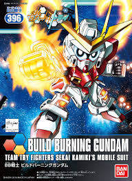 BANDAI BB #396 Build Burning Gundam "Gundam Build Fighters Try"