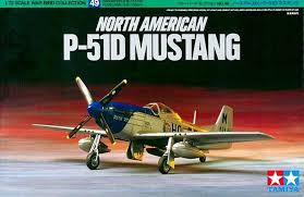 TAMIYA 1/72 P51D Mustang Fighter