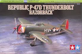 TAMIYA 1/72 P-47D Thunderbolt Razor Back