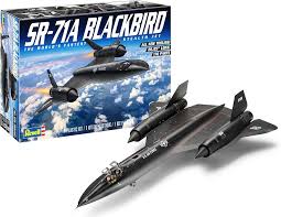 REVELL  1/72 SR71A Blackbird Stealth Jet