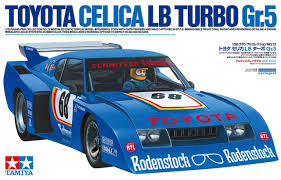 TAMIYA 1/20 Toyota Celica LB Turbo Gr.5 Race Car