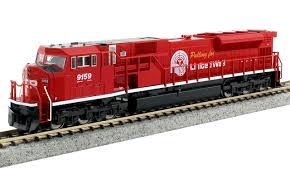 KATO N  DCC Ready EMD SD90/43MAC Locomotive Canadian Pacific 'United Way Commemorative' CP #9159