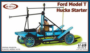 GMU 1/48 Ford Model T Hucks Starter (Boxed)ater Tank Trailer