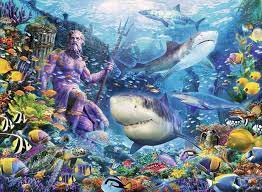 RAVENSBURGER 500-PIECE PUZZLE King of the Sea