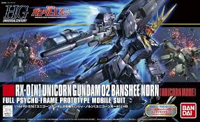 BANDAI  #153 Unicorn Gundam 02 Banshee Norn (Unicorn Mode)