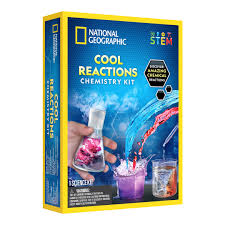 NATIONAL GEOGRAPHIC Cool Reactions Chemistry Kit