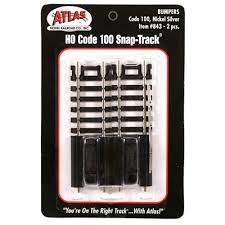 ATLAS HO Code 100 Bumpers 2 pcs