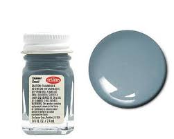 TESTORS 1/4oz. Bottle Finishing Enamel Gloss Grey