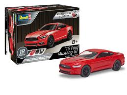 REVELL 1/25 2015 Ford Mustang GT (Red) (Snap)