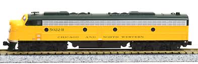 KATO N E8A w/DCC, Chicago & North Western 5022-B